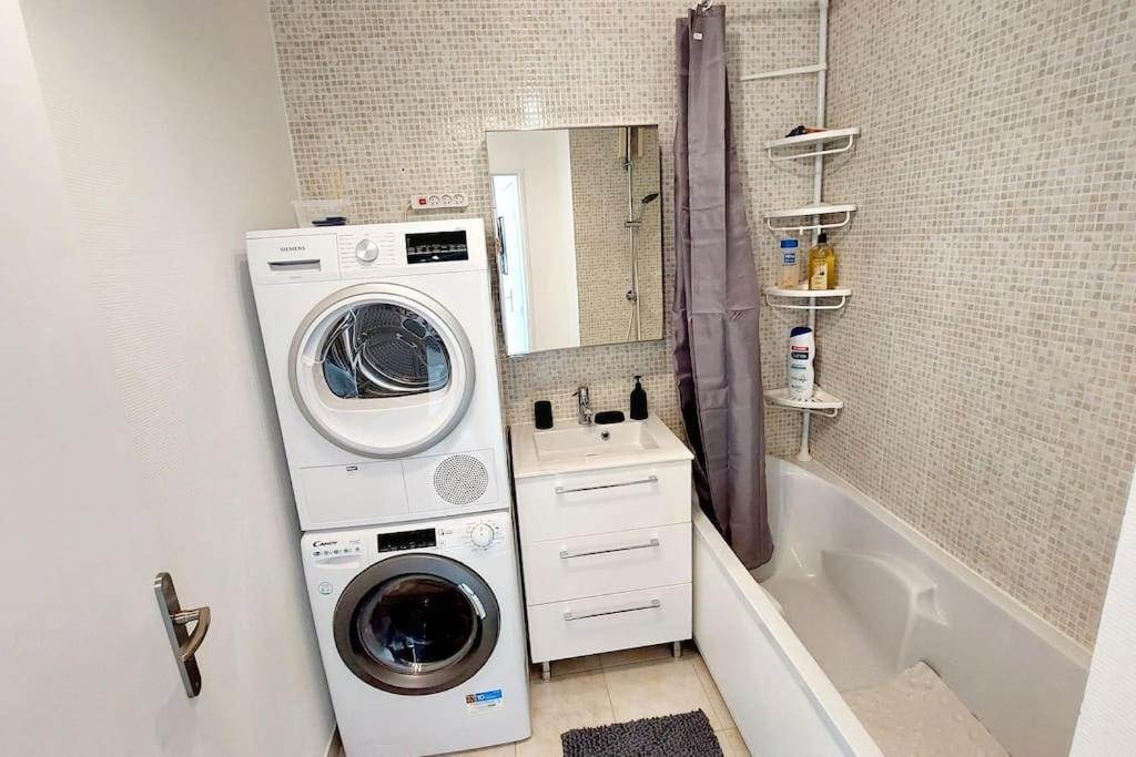Cosy Home 2, 2 Chambres, 6 Personnes, 3 Min Gare, Parking 세르지 외부 사진