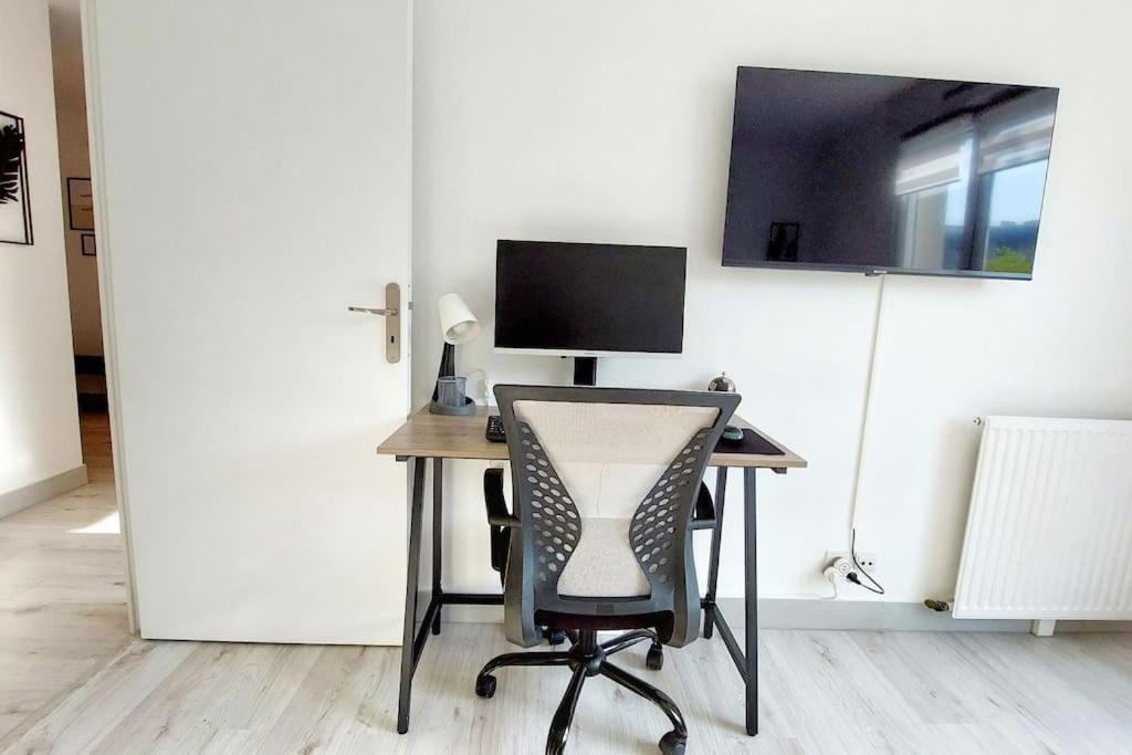 Cosy Home 2, 2 Chambres, 6 Personnes, 3 Min Gare, Parking 세르지 외부 사진